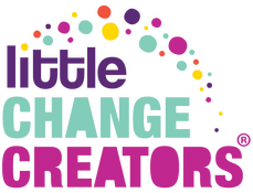 Little Change Creators multi-colour brand logo